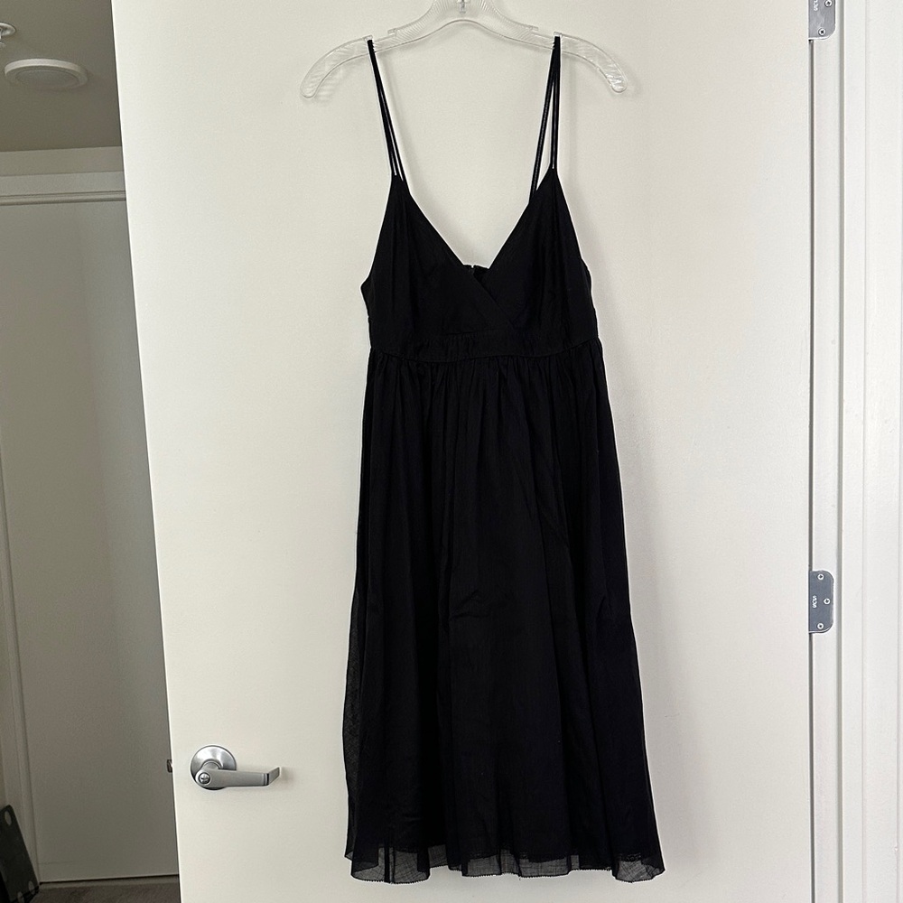J. Crew Black Sundress